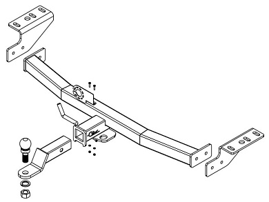 Фаркоп БИЗОН / BIZON FA 0540-E для Haval H3